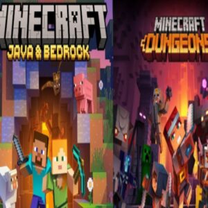 Minecraft: Java & Bedrock Edition + Minecraft Dungeons for PC Windows Account