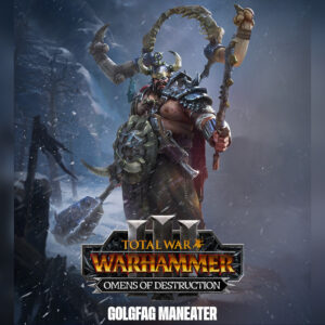 Total War: WARHAMMER III - Golgfag – Omens of Destruction DLC RoW PC Steam CD Key