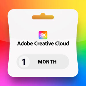 Adobe Creative Cloud All Apps - 1 Month Subscription Key EU/ASIA