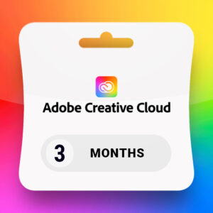 Adobe Creative Cloud All Apps - 3 Months Subscription Key