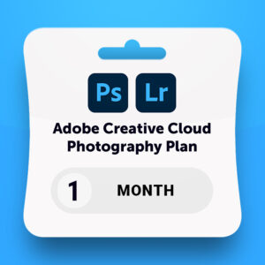 Adobe Creative Cloud Photography Plan - 1 Month Subscription Key RoW