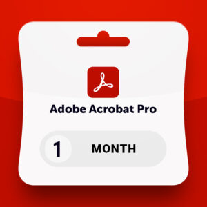 Adobe Acrobat Pro - 1 Month Subscription Key