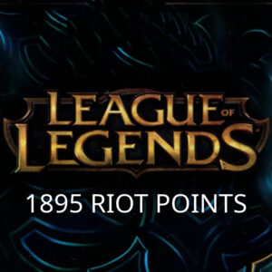 League of Legends 1895 RP Prepaid Card EU