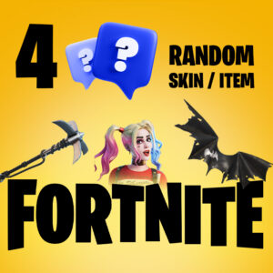 4 Random Fortnite Skins / Items PC Epic Games CD Key