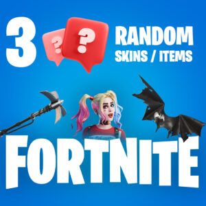 3 Random Fortnite Skins / Items PC Epic Games CD Key
