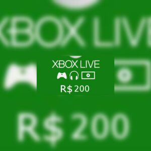XBOX Live 200 BRL Prepaid Card BR