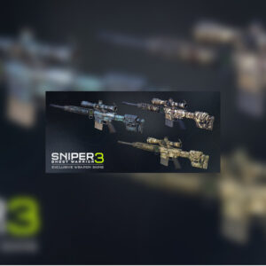 Sniper Ghost Warrior 3 - Hexagon Ice weapon skin pack DLC Steam CD Key