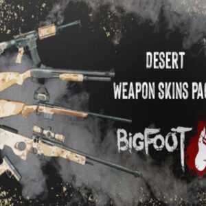 BIGFOOT - WEAPON SKINS "DESERT"  DLC PC Steam CD Key