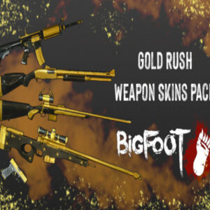 BIGFOOT - WEAPON SKINS "Gold Rush" DLC PC Steam CD Key