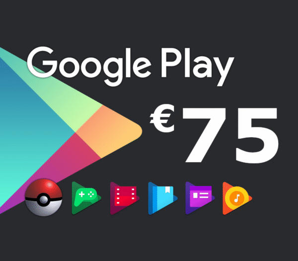 Google Play €75 FR Gift Card