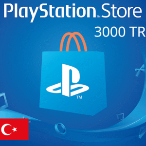 PlayStation Network Card 3000 TRY TR