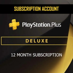 PlayStation Plus Deluxe 12 Months Subscription ACCOUNT