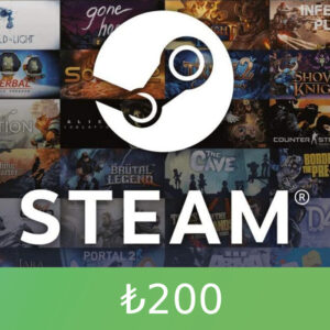 Steam Wallet Card ₺200 TR Activation Code