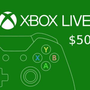 XBOX Live $50 Prepaid Card SG