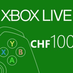 XBOX Live 100 CHF Prepaid Card CH