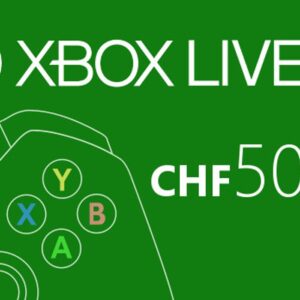 XBOX Live 50 CHF Prepaid Card CH