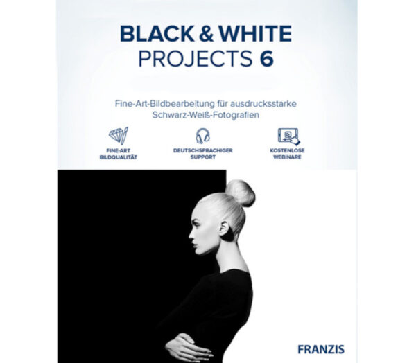 BLACK & White projects 6 - Project Software Key (Lifetime / 1 PC)