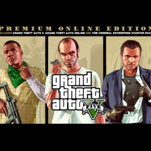 Grand Theft Auto V: Premium Online Edition & Whale Shark Card Bundle Steam Account