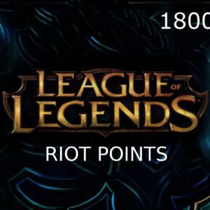 League of Legends 1800 RP Prepaid Card EU