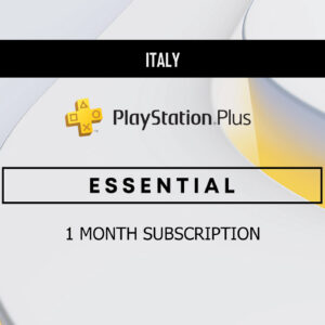 PlayStation Plus Essential 1 Month Subscription IT
