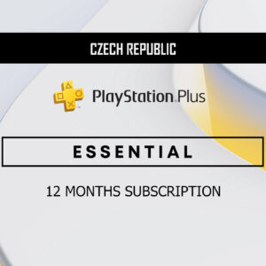PlayStation Plus Essential 12 Months Subscription CZ
