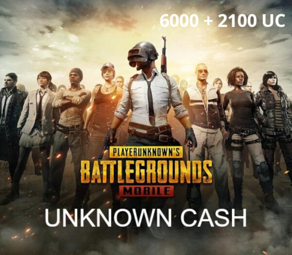 PUBG Mobile - 6000 + 2100 UC BH CD Key