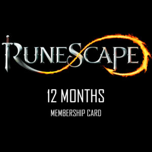 RuneScape 12-Month Prepaid Time Game Card EU