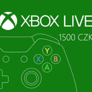XBOX Live 1500 CZK Prepaid Card CZ