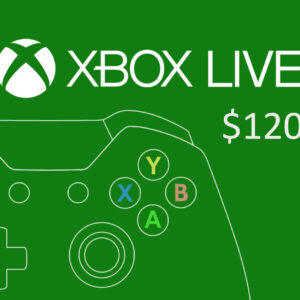 XBOX Live $120 Prepaid Card US