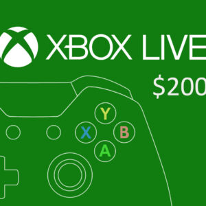 XBOX Live $200 Prepaid Card US