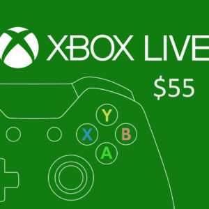 XBOX Live $55 Prepaid Card US