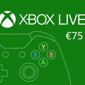XBOX Live €75 Prepaid Card NL