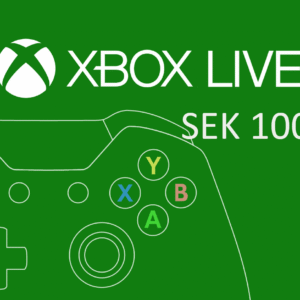 XBOX Live 100 SEK Prepaid Card SE