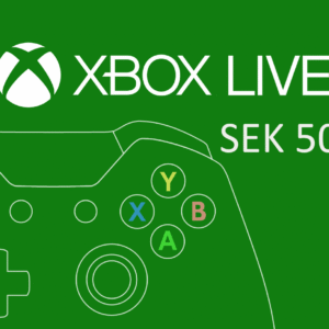 XBOX Live 50 SEK Prepaid Card SE