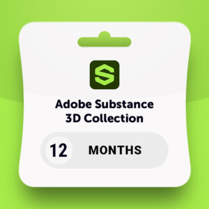 Adobe Substance 3D Collection - 12 Months Subscription Key RoW